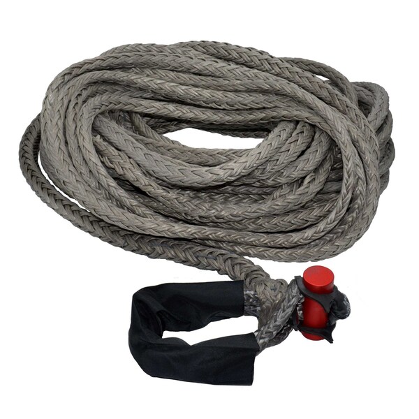 9/16 in. x 100 ft. 13,166 lbs. WLL. LockJaw Synthetic Winch Line Extension w/Integrated Shackle